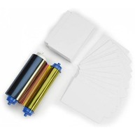 Media Kit, 400 cards + YMCO Ribbon for Zebra ZC10L image