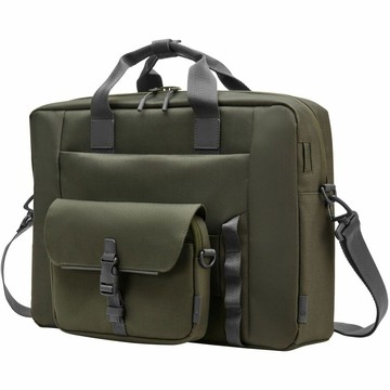 HP 15.6-inch Modular Laptop Bag - Gray; Green, Plastic; Polyethylene Foam