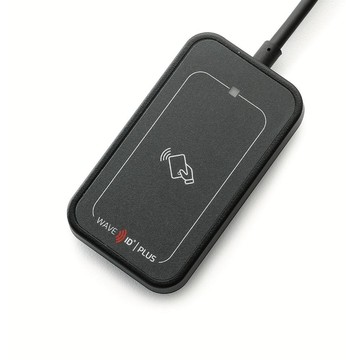 WAVE ID Plus Mini Keystroke Black 16in USB Reader