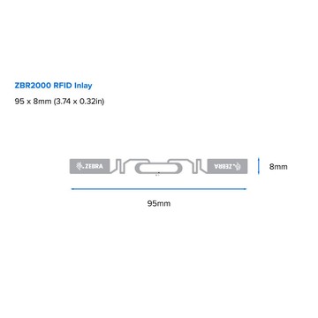 Zebra ZIPRT3015298 Etiketten