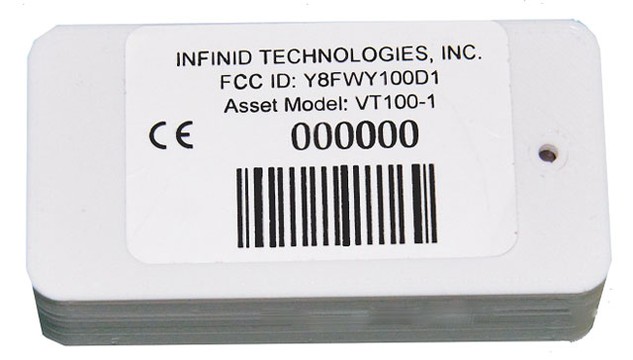 InfinID MODEL-18349 Tags