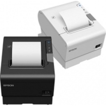 Impresora de Recibos Epson TM-T88VI con Cortador Automático, 350mm/s, 80mm, USB, Ethernet, Bluetooth, Serial, Cloud