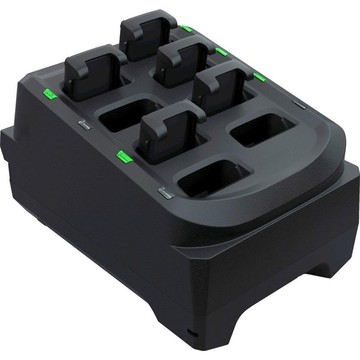 Zebra battery charging station