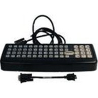 Honeywell 60 key Rugged Keyboard, QWERTY, PS2, with VX9 adapter cable image