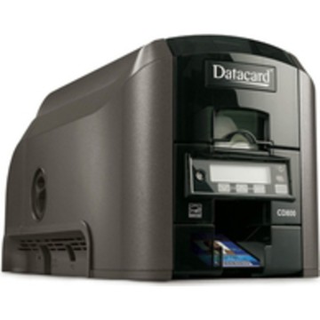 Datacard CD800 Card Printers Simplex, 100-Card Input Hopper, ISO Magnetic Stripe, Open Card Handling