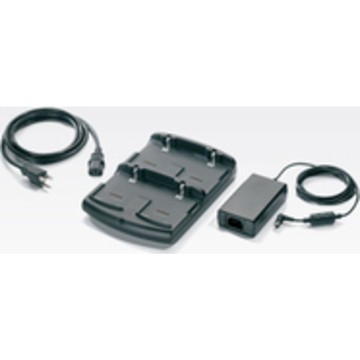Charging station, 4 slots, incl.: power supply, power cord (US), fits for: MC55, MC55X