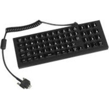 Keyboard, QWERTY, 65-key Backlit, IP66, secured USB-A, VC70 bundled with protection grill KT-KYBDGRL1-VC70-R. Requires KT-KYBDTRAY-VC70-R mounting tray