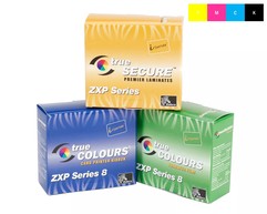 Zebra 800012-445 YMCK Colour Ribbon (625 Prints) image