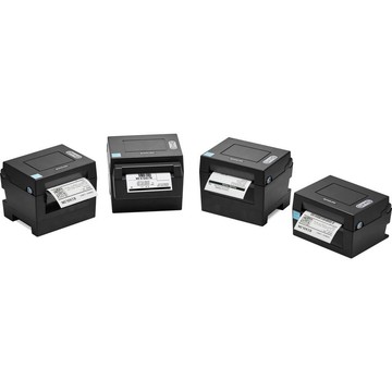 BIXOLON,  DL413, LABEL PRINTER, BUILT IN ETHERNET USB-B AND USB-A (FOR OPTIONAL WLAN USAGE) CUTTER, 5 IPS, 300 DPI