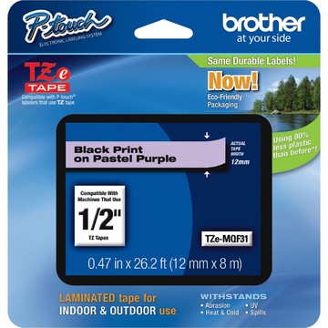 Brother TZEMQF31 Labels