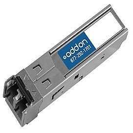 10GBASE-SR, SFP+ optic (LC), target range 300m over MMF