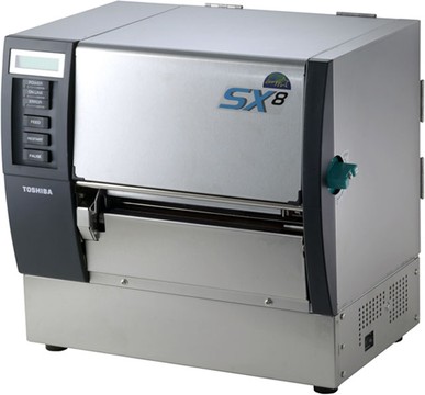 TOSHIBA, THERMAL BARCODE PRINTER, B-SX8T, 8.4IN WIDE, 305 DPI, 8 IPS, CENTRO, USB, LAN