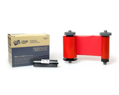 IDP Smart IDP Smart 659371 Red Monochrome Ribbon (1200 Prints)