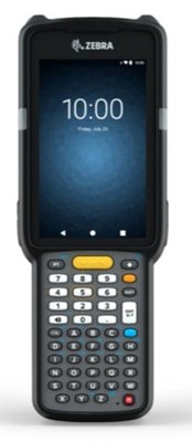 image Ordinateur Mobile Zebra MC3300ax Wi‑Fi 6, Imager 2D à Portée Standard, Écran Tactile de 4,0 pouces, Clavier de 47 touches, 4 Go RAM/32 Go ROM, Batterie de 7000 mAh