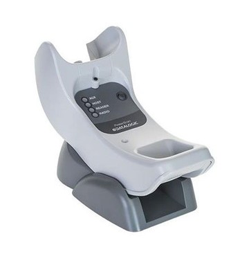 Datalogic charging/transmitter cradle, BLUETOOTH, white