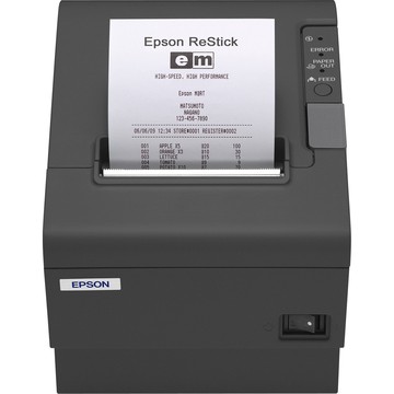Epson TM-T88VI Quittungsdrucker 350 mm/s, 72 mm, 180 dpi, 100Base-TX / 10Base-T, IEEE 802.11a/b/g/n