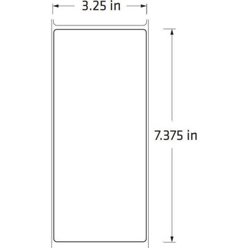 Duratherm II Tag (Width 82,55mm, Length 187,33mm)