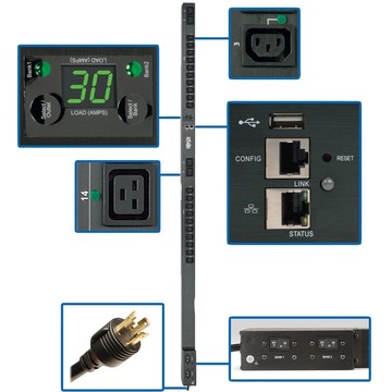 Tripp-Lite PDUMVR30HVNETLX Accessories