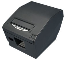 Star Micronics TSP743II Receipt Printer Cutter, Ethernet, AirPrint, Gray
