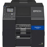 Epson ColorWorks CW-C6000Ae Industrieller Farbetikettendrucker, 4 Zoll, Schneidevorrichtung, USB, Ethernet, 112mm, 85mm/sec Bild