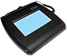 TOPAZ, SIGNATUREGEM LCD 4X3 (DUAL SERIAL/HID USB - SE VERSION) ELECTRONIC SIGNATURE PAD, WITH SOFTWARE, 3-YEAR FACTORY WARRANTY image