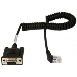 CABLE DB9F COILED RIGHT ANGLEOC/MF/PRINT