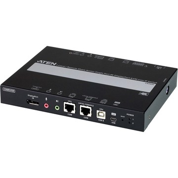ATEN 1-Port 4K DisplayPort KVM over IP Switch