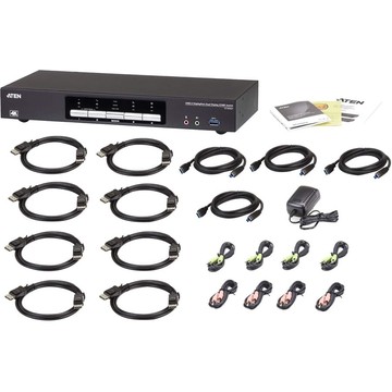 ATEN 4-Port USB 3.0 4K DisplayPort Dual Display