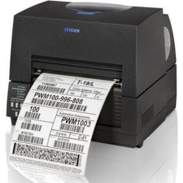CL-S6621 Direct Thermal-Thermal Transfer Barcode Printer (203 dpi, 6 Inch Print Width, Serial/USB/Ethernet 10/100, US Power Cord)