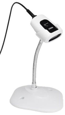 Gooseneck Stand for Zebra DS5502 (White)