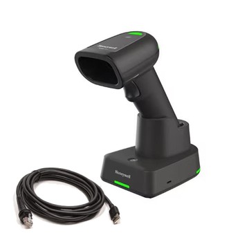 HONEYWELL, XENON ULTRA 1960G CORDED RATCHET USB KIT: GENERAL PURPOSE BLACK SCANNER, HD FOCUS, USB TYPE A 3M STRAIGHT CABLE (CBL-500-300-S00), INTEGRATED RATCHET STAND