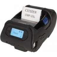 Citizen CMP-25L, USB, RS232, BT, 8 dots/mm (203 dpi), display, ZPL, CPCL image