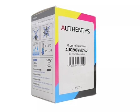 Authentys AUC200YMCKO Kartenbänder
