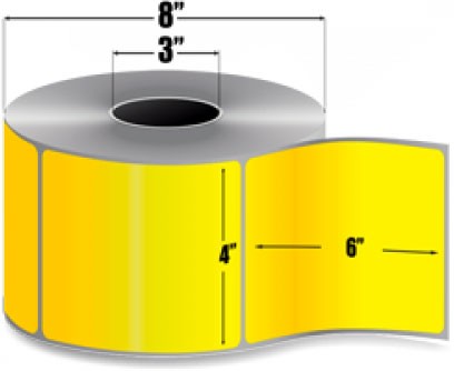 AirTrack E07267-PMS115-COMPATIBLE Labels