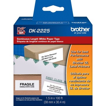 Étiquettes Brother DK2225
