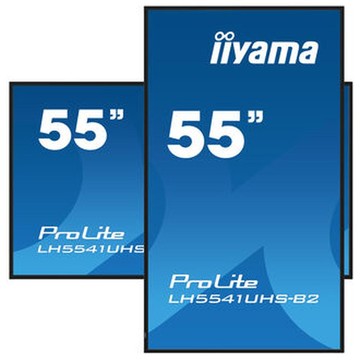 iiyama ProLite LFDs, 55'', 4K, USB, kit, black