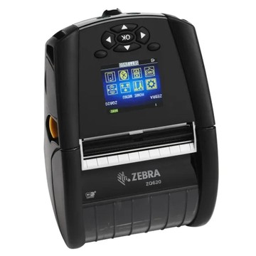 Zebra ZQ620 Mobile Printer Direct Thermal, 3"/72mm, 203dpi, Wi-Fi 802.11ac, Bluetooth 4.2, IP54