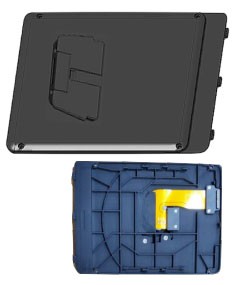 Zebra Battery Door Adapter