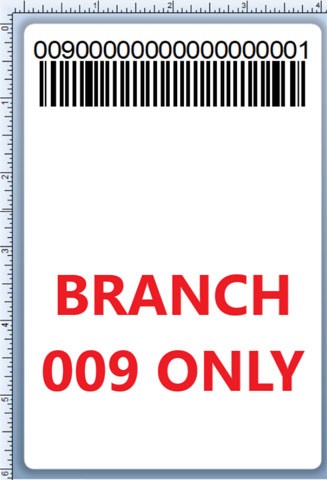 BCI DEXTER-4X6-LPN-009 Barcode Label