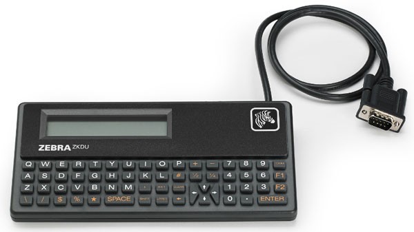 Zebra keyboard display unit ZKDU
