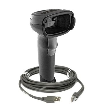 Zebra DS2208, 2D, Standard Range, RS232, USB, Kit (USB), Black