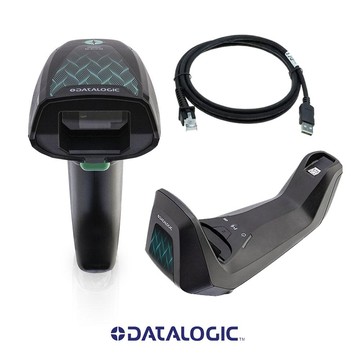 Kit de Scanner de Codes-Barres 2D Datalogic Gryphon GM4600 Haute Performance, Double Capteur, Noir, USB, Plage Proche/Éloignée