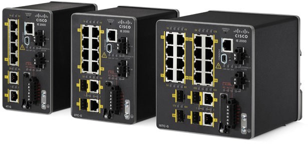 Interruptores Cisco CISCO-INDUSTRIAL-ETHERNET-2000-SERIES
