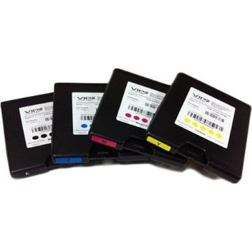 Pack 5 Ink Cartridges CYMKK for VipColor VP610/VP700