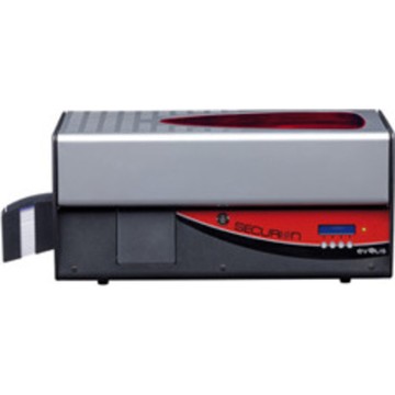 Evolis Securion Travel Case Smart Card Printer Bundle USB, Ethernet, XYMCKOK, 0.6 mil, 100 pc