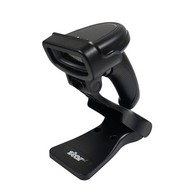 STAR MICRONICS, SCANNER, BSH-20B WHT, SCANNER, HANDHELD, 1D/2D IMAGER, BATTERY POWERED, BLUETOOTH 5.0/BLE/USB WIRELESS ADAPTER, WHITE, INCLUDES STAND, MC-PRINT AND MPOP COMPATIBLE image