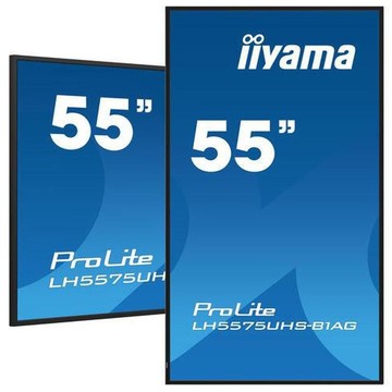 iiyama ProLite 139cm (55''), 4K, USB, RS232, Ethernet, Wi-Fi, Android, kit (RS232), black