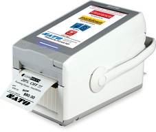 SATO LabelMaster FX3 Touch Label Printer, 7" Touchscreen, 203dpi, Ethernet/Wi-Fi/Bluetooth/USB, Battery, Cutter, Linerless image