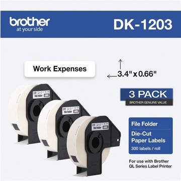 Étiquettes Brother DK1203