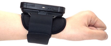Wristband holder kit (Kit includes: 1x bracket/holder, 1x strap and 1x pad) image